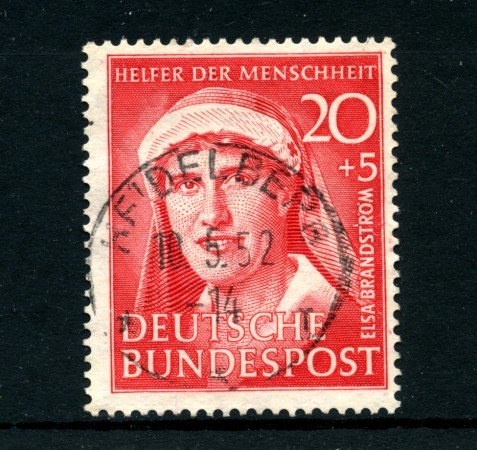 1951 - LOTTO/24230 - GERMANIA FEDERALE - 20+5p. BENEFICENZA - USATO