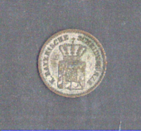 1862 - LOTTO/MGBAV1862 - GERMANIA BAVIERA - 1 KREUZER