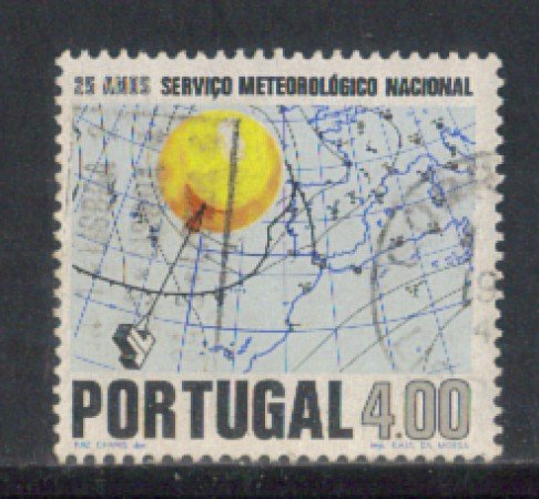 1971 - LOTTO/9952BU - PORTOGALLO - 4e. METEREOLOGIA - USATO