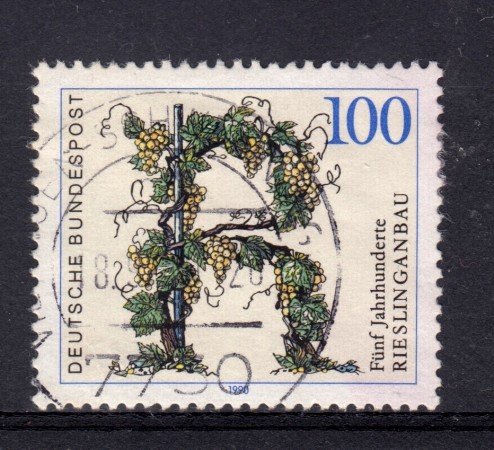 1990 - GERMANIA FEDERALE - 100p. PRODUZIONE RIESLING - USATO - LOTTO/31267U