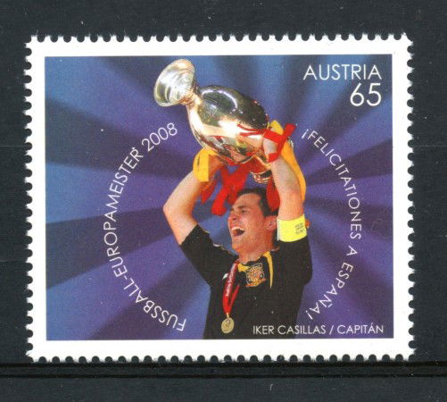 2008 - AUSTRIA - VITTORIA  NAZIONALE SPAGNOLA - NUOVO- LOTTO/33453