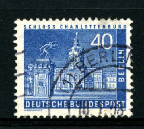 1956/63 - LOTTO/11960 - BERLINO - 40p. CHARLOTTEMBURG  - USATO