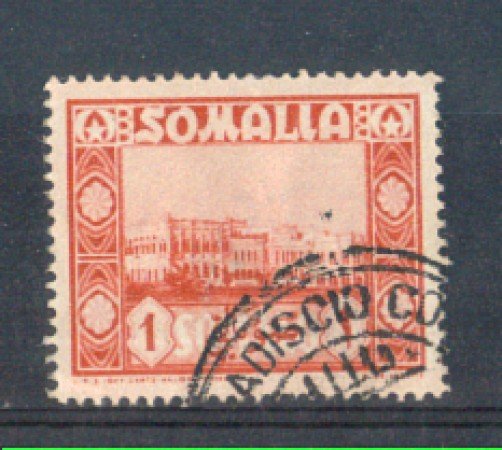 1950 - LOTTO/9845U - SOMALIA AFIS - 1 s. ARANCIO - USATO