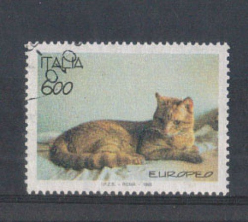 1993 - LOTTO/7009AU - REPUBBLICA - GATTO EUROPEO - USATO