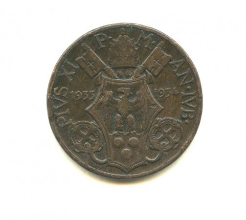 1933/34 - LOTTO/M17621 - VATICANO - 10 CENT. PIO XI°  GIUBILEO