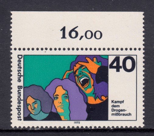 1975 - GERMANIA FEDERALE - LOTTA ALLA DROGA - NUOVO - LOTTO/31479
