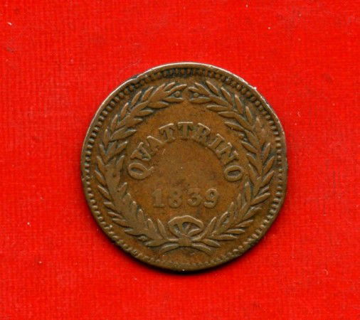 1839 - STATO PONTIFICIO - LOTTO/M47475 - 1 QUATTRINO PAPA GREGORIO XVI°