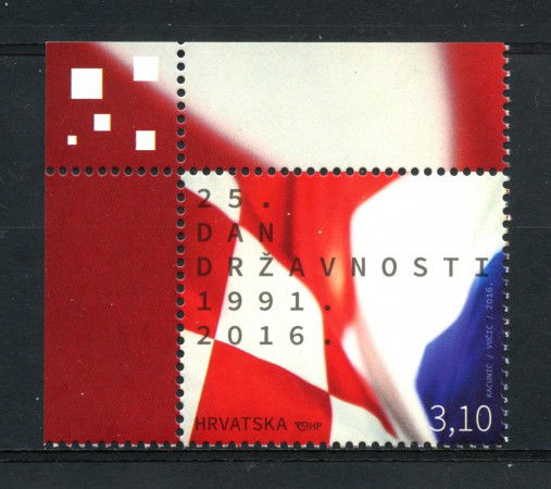 2016 - CROAZIA - FESTA NAZIONALE - NUOVO - LOTTO/33264