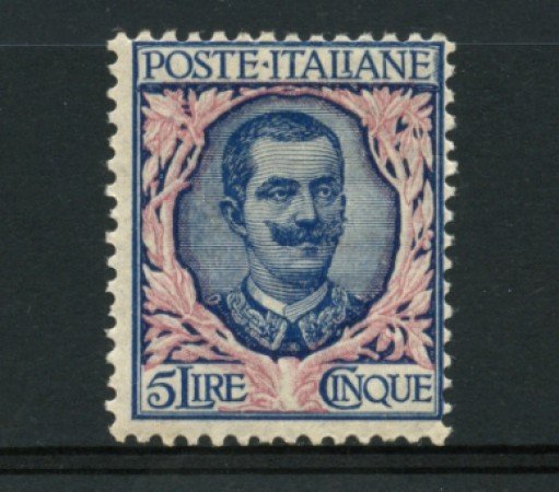 1901 - LOTTO/11601 - REGNO - 5 LIRE FLOREALE - LING.