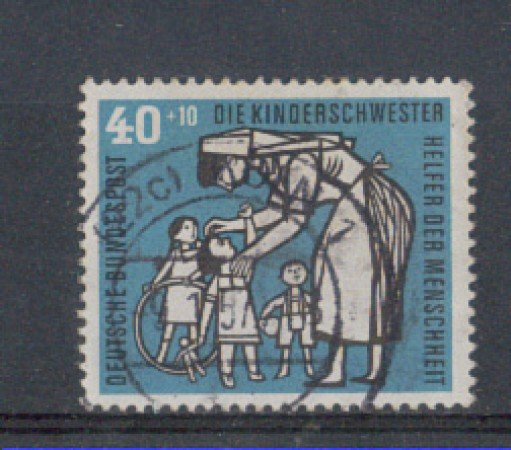 1956 - LBF/2460 - GERMANIA FEDERALE - 40+10p. PRO INFANZIA