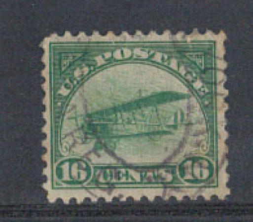 1918 - LOTTO/4103 - STATI UNITI - 16c. POSTA AEREA