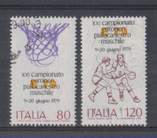 1979 - LOTTO/6704U - REPUBBLICA - PALLACANESTRO - USATI