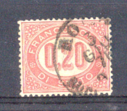 1875 - LOTTO/REGSRV3U - REGNO - 0,20c. SERVIZIO - USATO