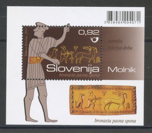 2011 - SLOVENIA - ARCHEOLOGIA FOGLIETTO - NUOVO - LOTTO/34498