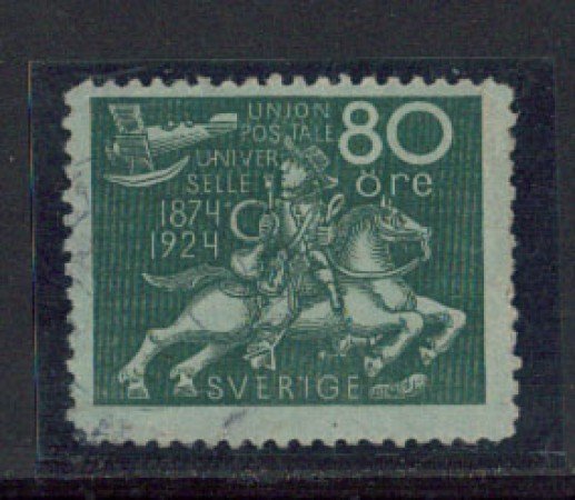 1924 - LOTTO/4440 - SVEZIA - 80o. CONGRESSO U.P.U