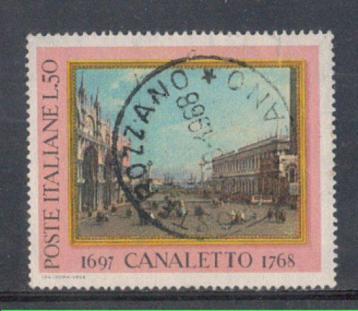 1968 - LOTTO/6508U - REPUBBLICA - IL CANALETTO USATO