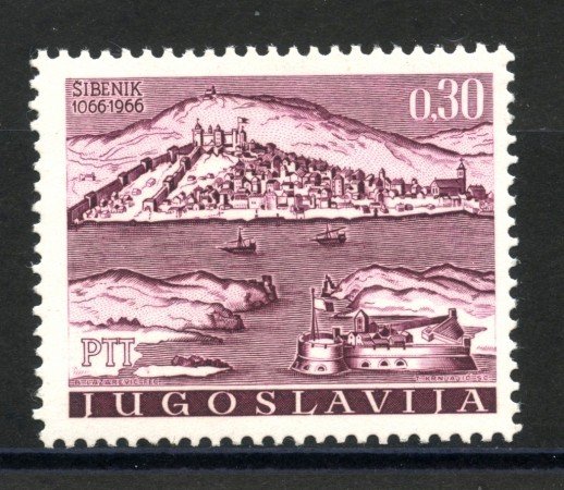 1966 - JUGOSLAVIA - CENTENARIO CITTA' DI SEBENICO - NUOVO - LOTTO/34037