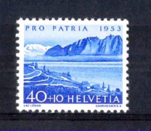 1953 - LOTTO/SVI535N - SVIZZERA - 40+10c. PRO PATRIA - NUOVO
