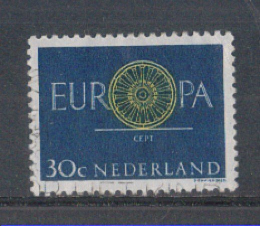 1960 - LOTTO/8778BU - OLANDA - 30c. EUROPA - USATO