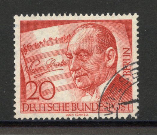 1956 - GERMANIA BERLINO - LOTTO/39930 - PAUL LINCKE - USATO