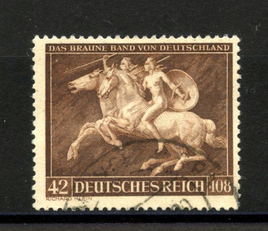 1941 - GERMANIA REICH - CONCORSO IPPICO - USATO - LOTTO/37515