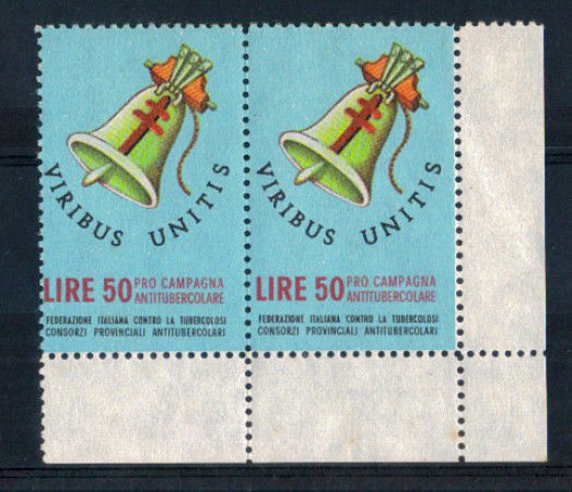 ITALIA - LOTTO/3295 - 50 LIRE VIRIBUS UNITIS - COPPIA