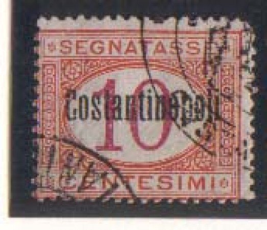 COSTANTINOPOLI - 1922 - LOTTO/302 - SEGNATASSE 10c.  USATO