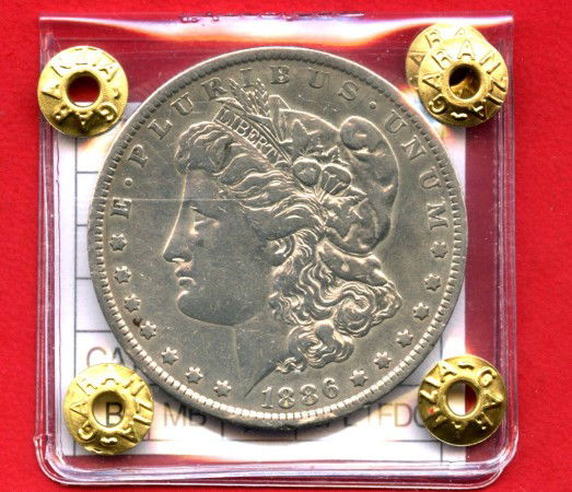1886 - STATI UNITI - LOTTO/M47545 - 1 DOLLARO MORGAN ARGENTO