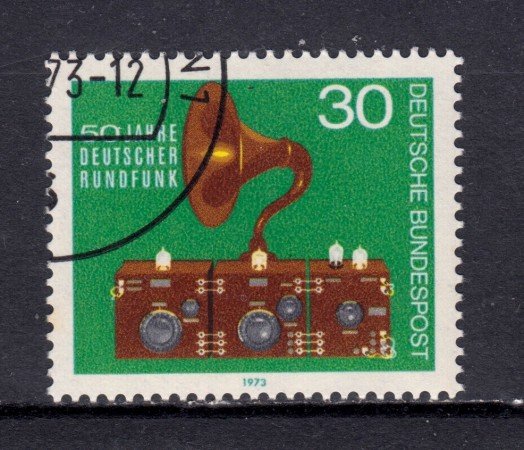 1973 - GERMANIA FEDERALE - RADIO TEDESCA - USATO - LOTTO/31509U