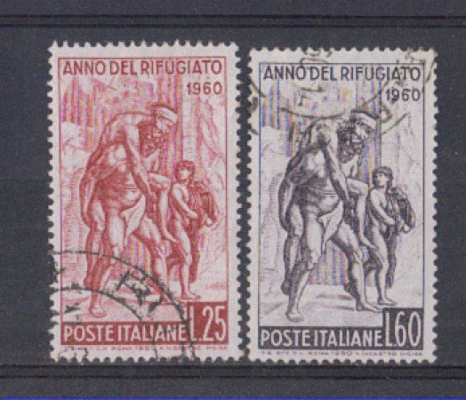 1960 - LOTTO/6358U - REPUBBLICA - ANNO DEL RIFUGIATO USATO