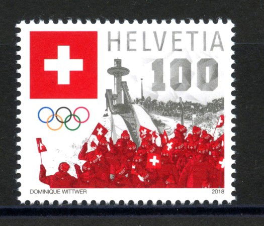 2018 - SVIZZERA - LOTTO/39724 - OLIMPIADI INVERNALI - NUOVO