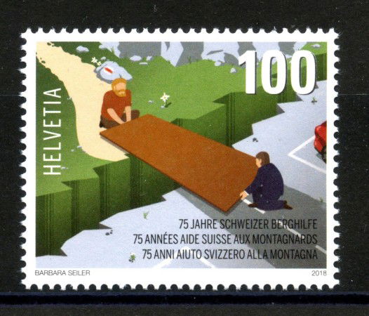 2018 - SVIZZERA - LOTTO/39727 - COMUNITA' MONTANE - NUOVO