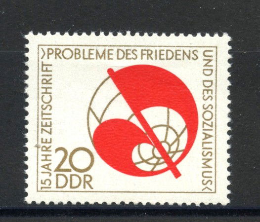 1973 - GERMANIA DDR - PROBLEMI DELLA PACE - NUOVO - LOTTO/36468