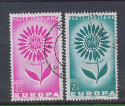 1964 - LOTTO/6428U - REPUBBLICA - EUROPA 2v. USATI
