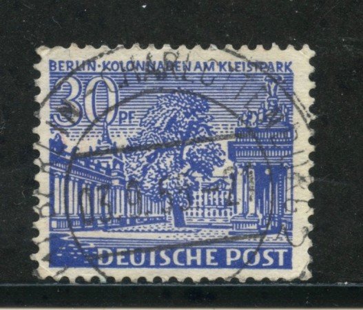 1949 - BERLINO - 30p. KLEISTPARK - USATO - LOTTO/29206