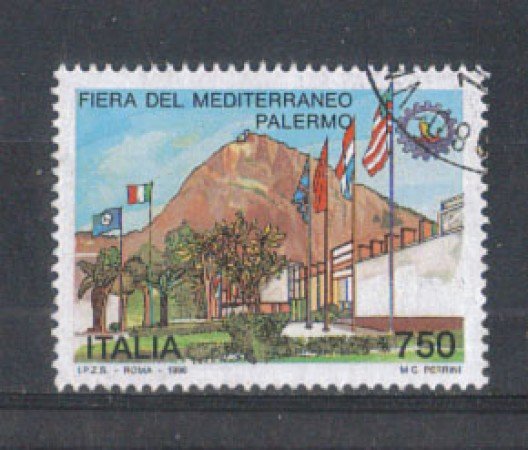 1996 - LOTTO/7106U - REPUBBLICA - FIERA MEDITERRANEO - USATO