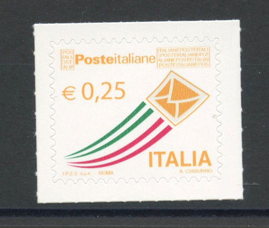 2013 - REPUBBLICA - 25c. POSTA ORDINARIA - NUOVO - LOTTO/36803