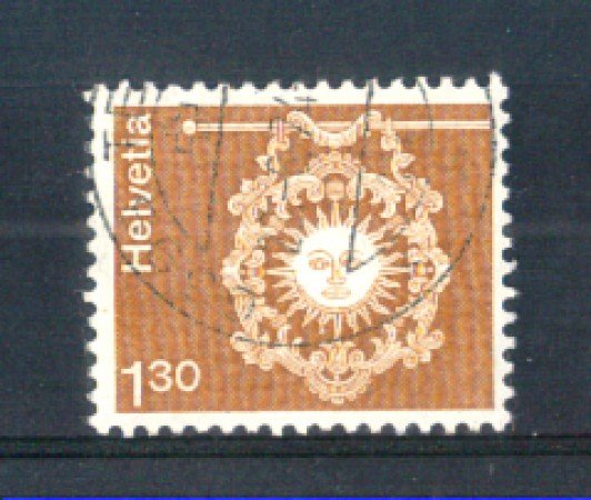 1973 - LOTTO/SVI918U - SVIZZERA - 1,30 Fr. INSEGNA DI ALBERGO - USATO