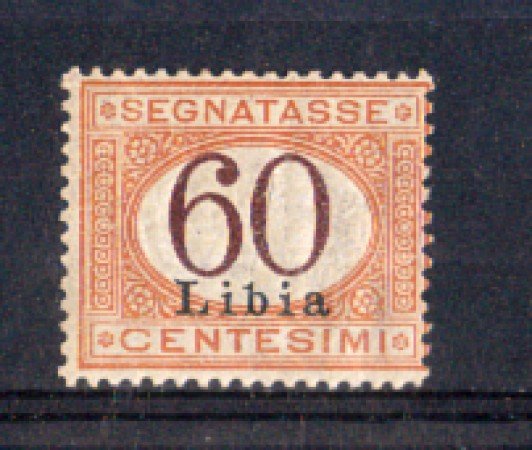 LIBIA - 1925 - LOTTO/LIBITS11L - 60c.  SEGNATASSE LING.