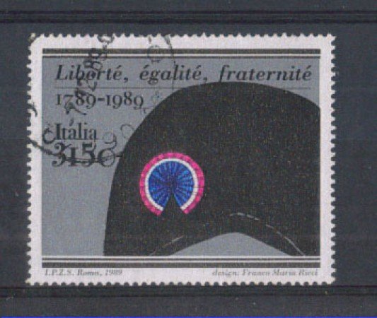 1989 - LOTTO/6926U - REPUBBLICA - RIV. FRANCESE - USATO