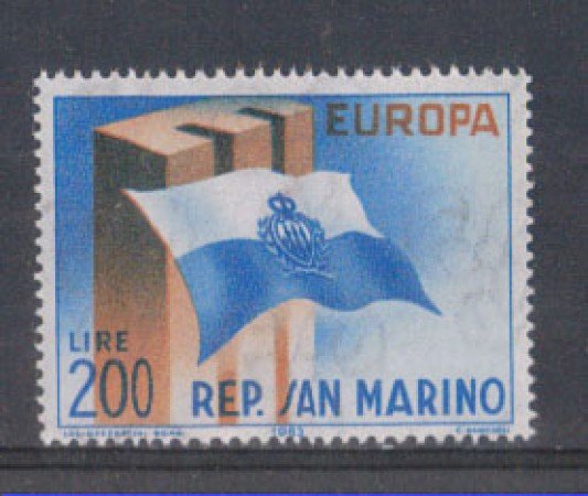 1963 - LOTTO/7885 - SAN MARINO - EUROPA