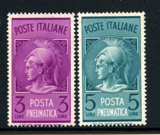 1947 - REPUBBLICA - LOTTO/43036 - POSTA PNEUMATICA 2v. - NUOVI