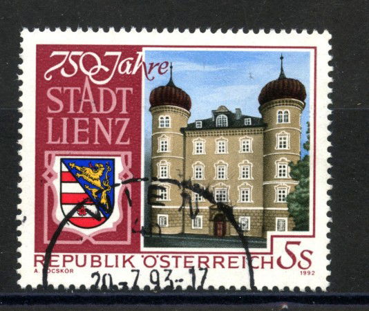 1992 - AUSTRIA - CITTA' DI LIENZ - USATO - LOTTO/39640