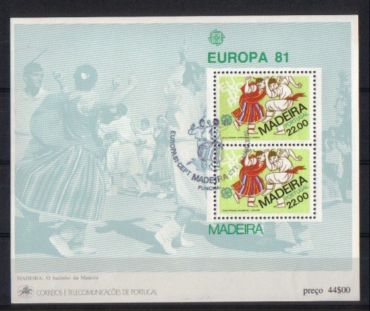 1981 - BF/2 MADERA - EUROPA FOGLIETTO
