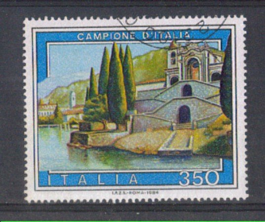 1984 - LOTTO/6815UA - REPUBBLICA -  350 L. CAMPIONE D'ITALIA - U
