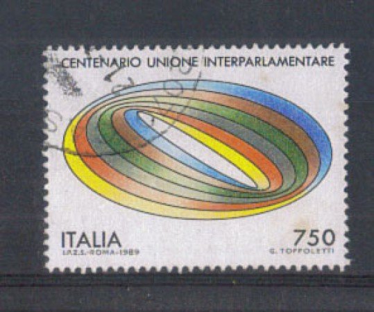 1989 - LOTTO/6925U - REPUBBLICA - UNIONE INTERPARL. USATO