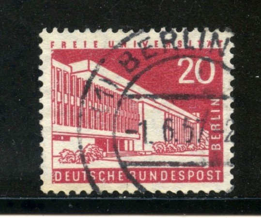 1956/63 - BERLINO - 20p. UNIVERSITA' - USATO - LOTTO/29226