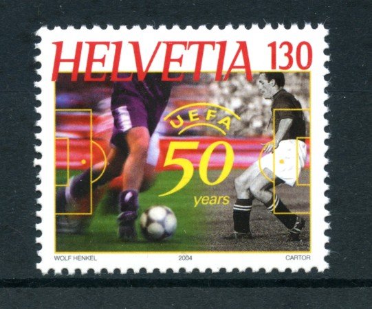 2004 - LOTTO/23802 - SVIZZERA - CINQUANTENARIO UEFA - NUOVO