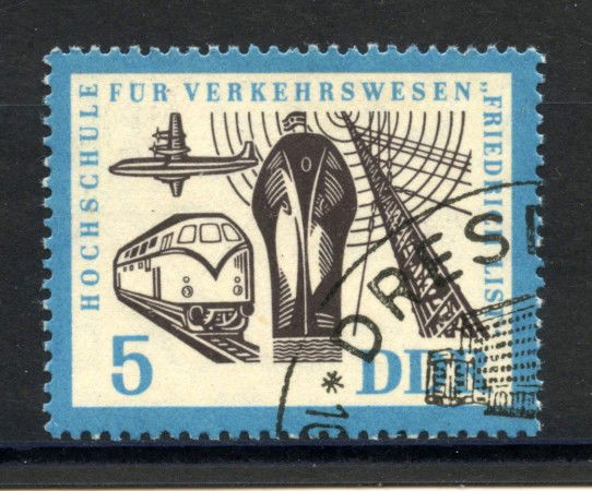 1962 - GERMANIA DDR - SCUOLA DI COMUNICAZIONE - USATO - LOTTO/36177