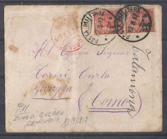 1917 - LBF/1477 - POSTA MILITARE 31